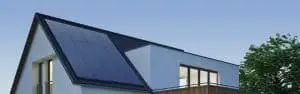 Maxeon solar panels installed on a roof in Denver