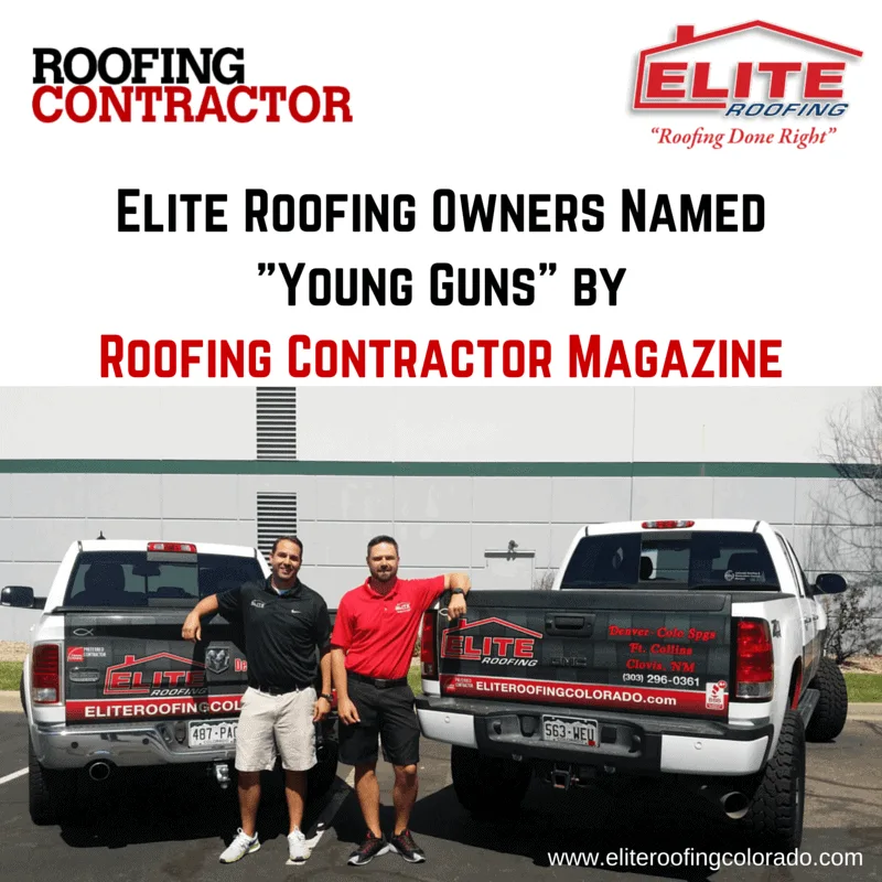 Cody Hayes and Randy Brothers Young Guns Elite Roofing