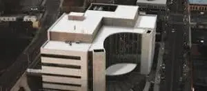 White commercial building