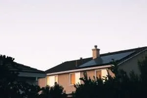 solar panels installed on a home in Colorado